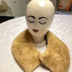 Mink collar wrap.  Decorative. Vintage. Mink .